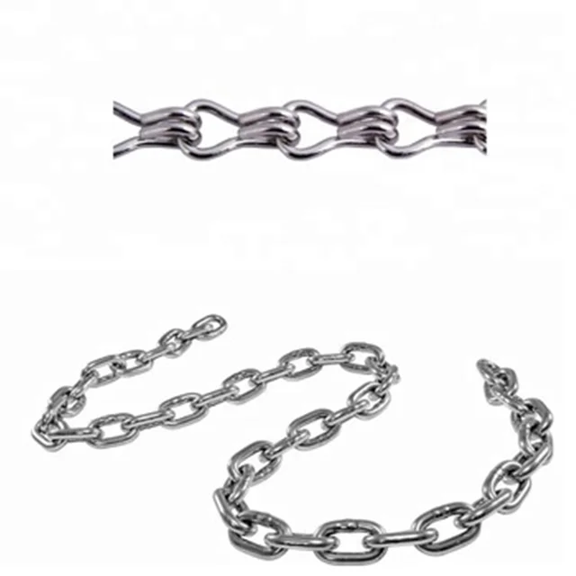 Chain Manufacturers High Quality Heavy Duty Industrial Marine Grade Offshore Use 304 Stainless Steel Lifting Link Chains