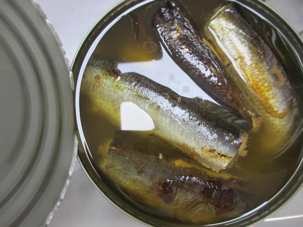 
Oval Club Can Size Canned Sardine In Vegetable Oil 50X125g 