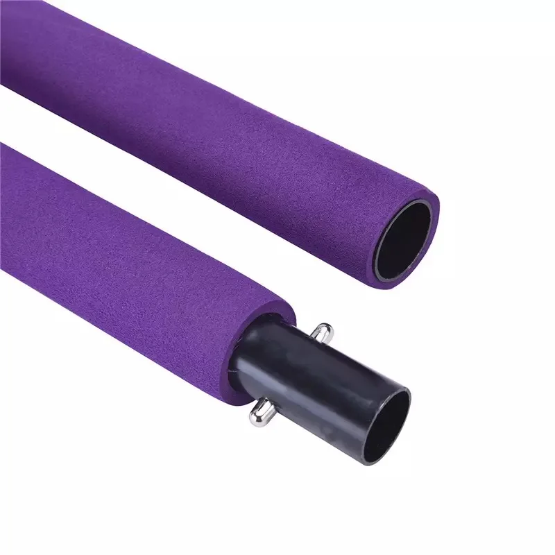 Multi-functional Stick with Resistance Band Yoga Pull Rods Pilates Bar for Gym Fitness Body Building Workout Exercise