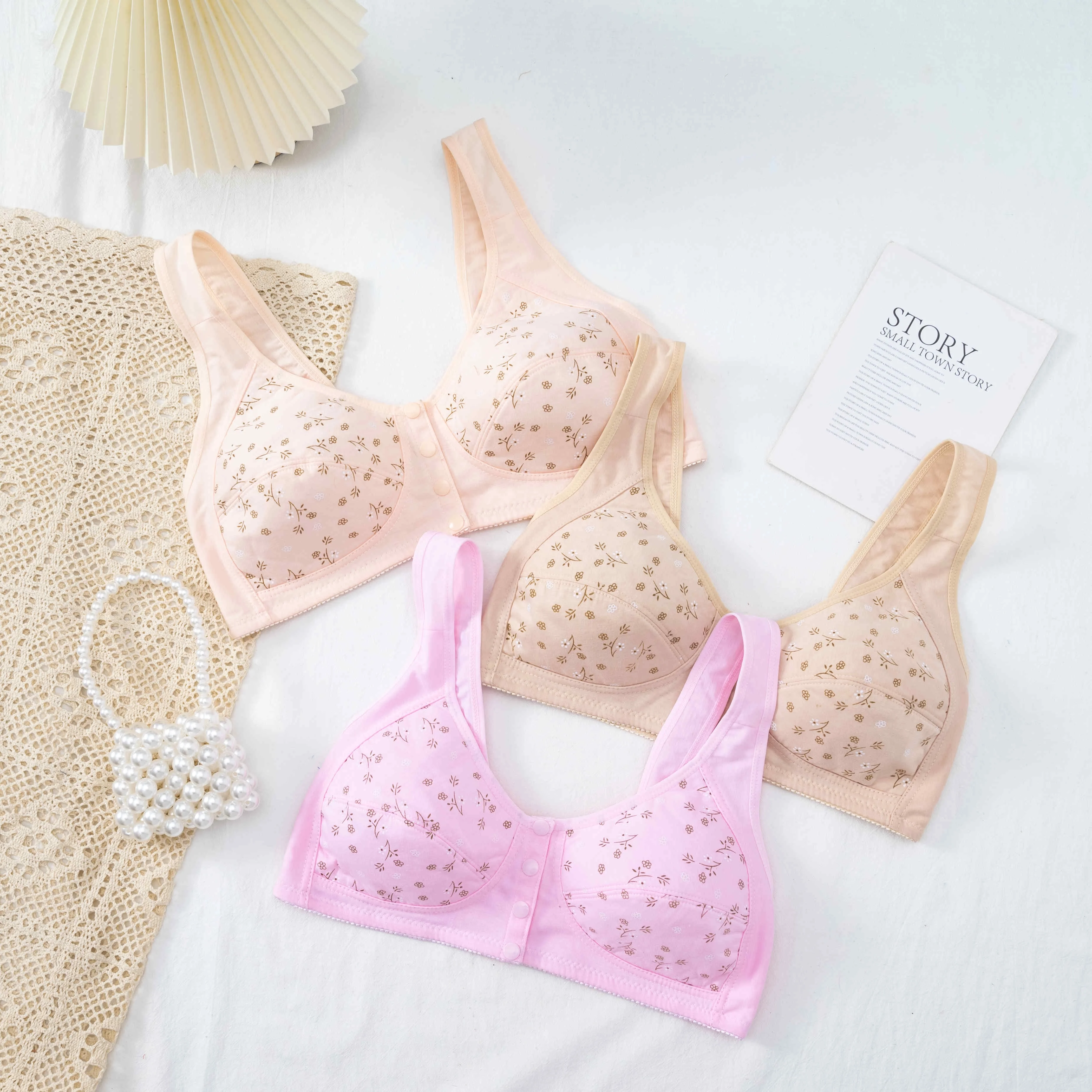 Breastfeeding Bras Maternity Nursing Bra for Feeding Nursing Underwear Clothes for Pregnant Women Soutien Gorge Allaitement