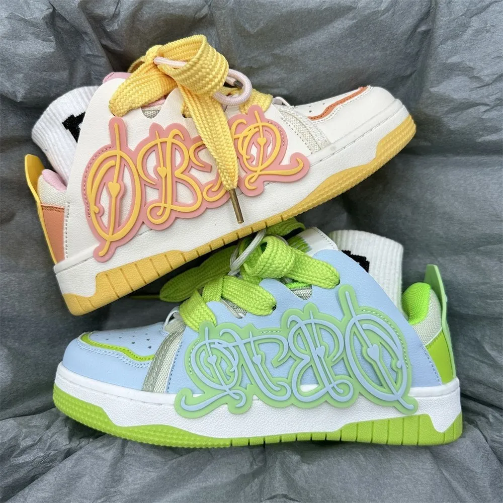 Custom women sneakers Fashion Comfort Casual Shoes Weave Printed shoes women running Fashion sneakers trend manufacture