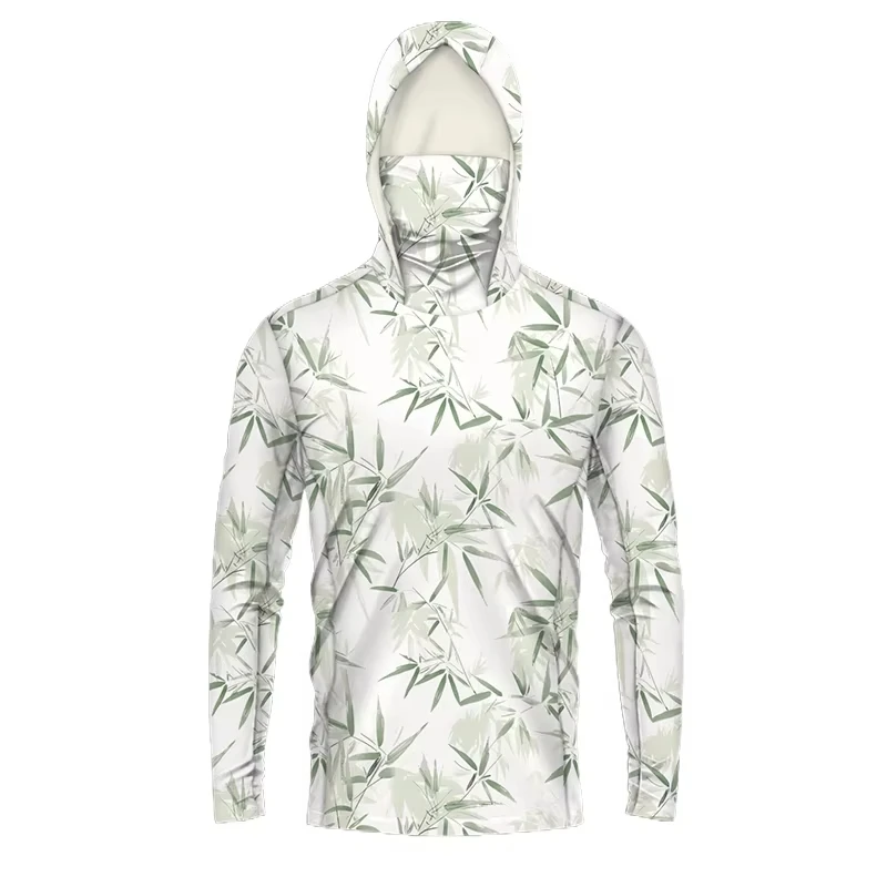 High-Tech Made Hydrophobic Antifouling Spf Long Sleeve Quick-Dry Fishing T Shirt Uv Protection Fishing Shirts Men