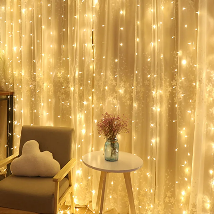 
Green Leaves Garland Curtain Light Adapter Powered For Garden Wedding Decor leaf light elevator light curtain 