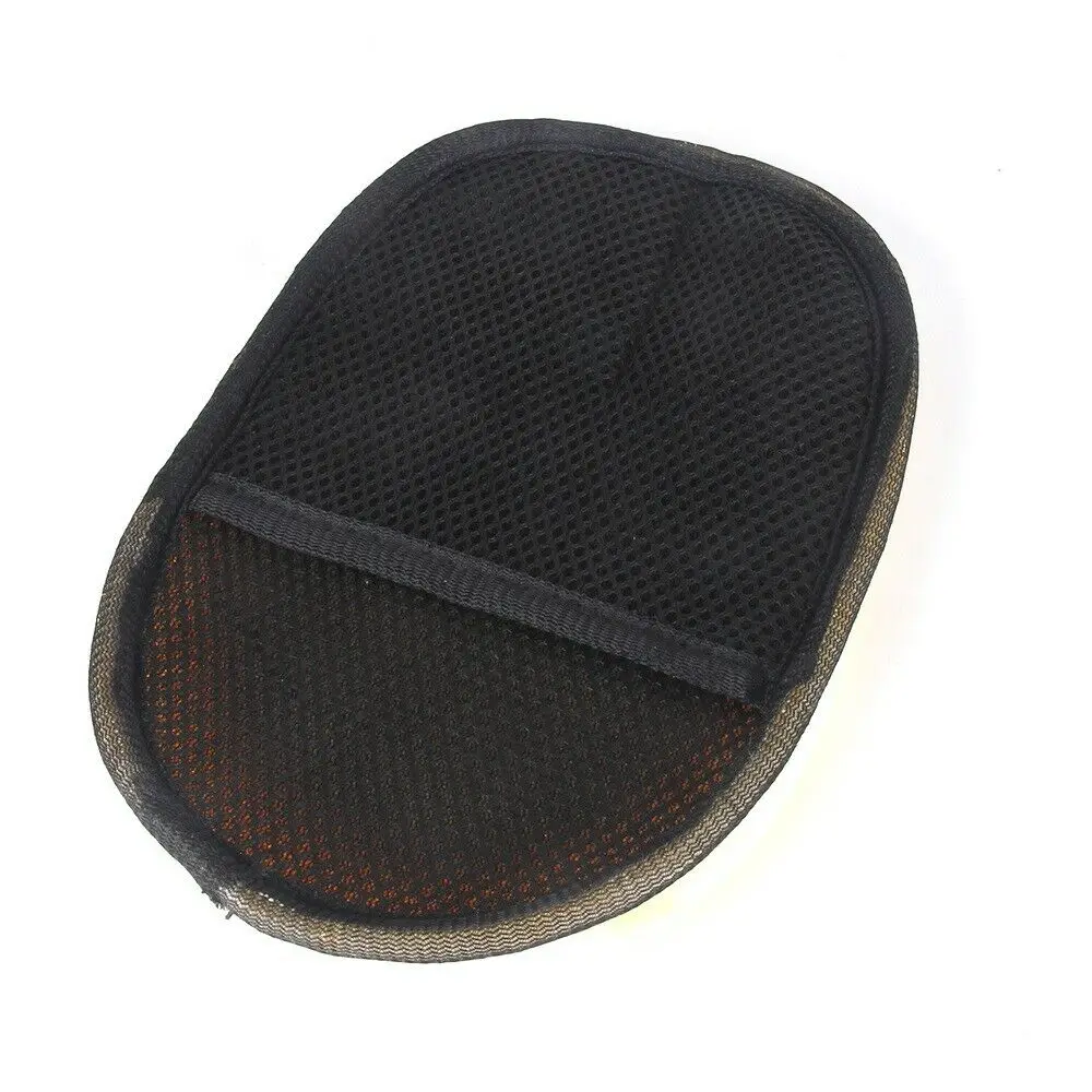 
Deluxe microfiber black car wash cleaning mitt 