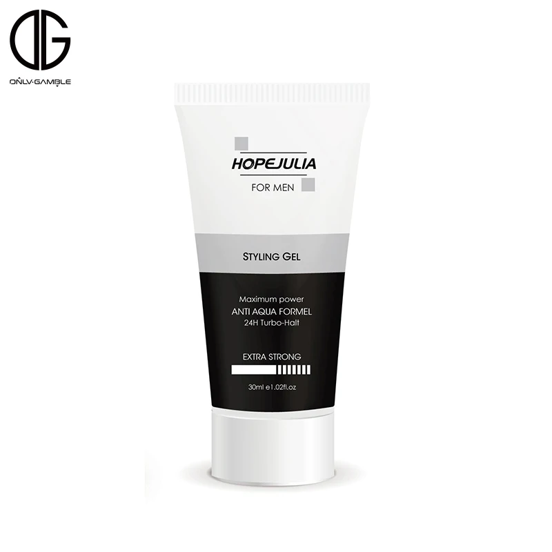 Профессиональный салонный гель для укладки волос Стойкий и сильный формирующий мужчин