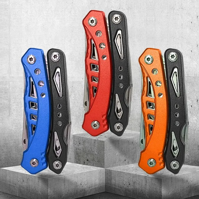 Hot Selling Multi Stainless Steel  Free Sample Wire Stripper Folding Combination Lock Camping Multi Pliers