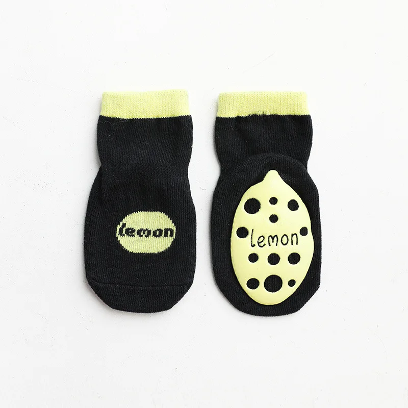 
New Newborn Baby Girls Boys Children Floor Socks Shoes Baby Socks with Rubber Soles Infant Anti Slip Soft Sole Sock 