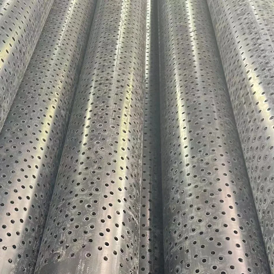 Factory Sale ASTM Sch40 SCH80 Perforated UPVC Pipe French Drain Pipe 3 4 5 6 8 10 12 14 16 inch