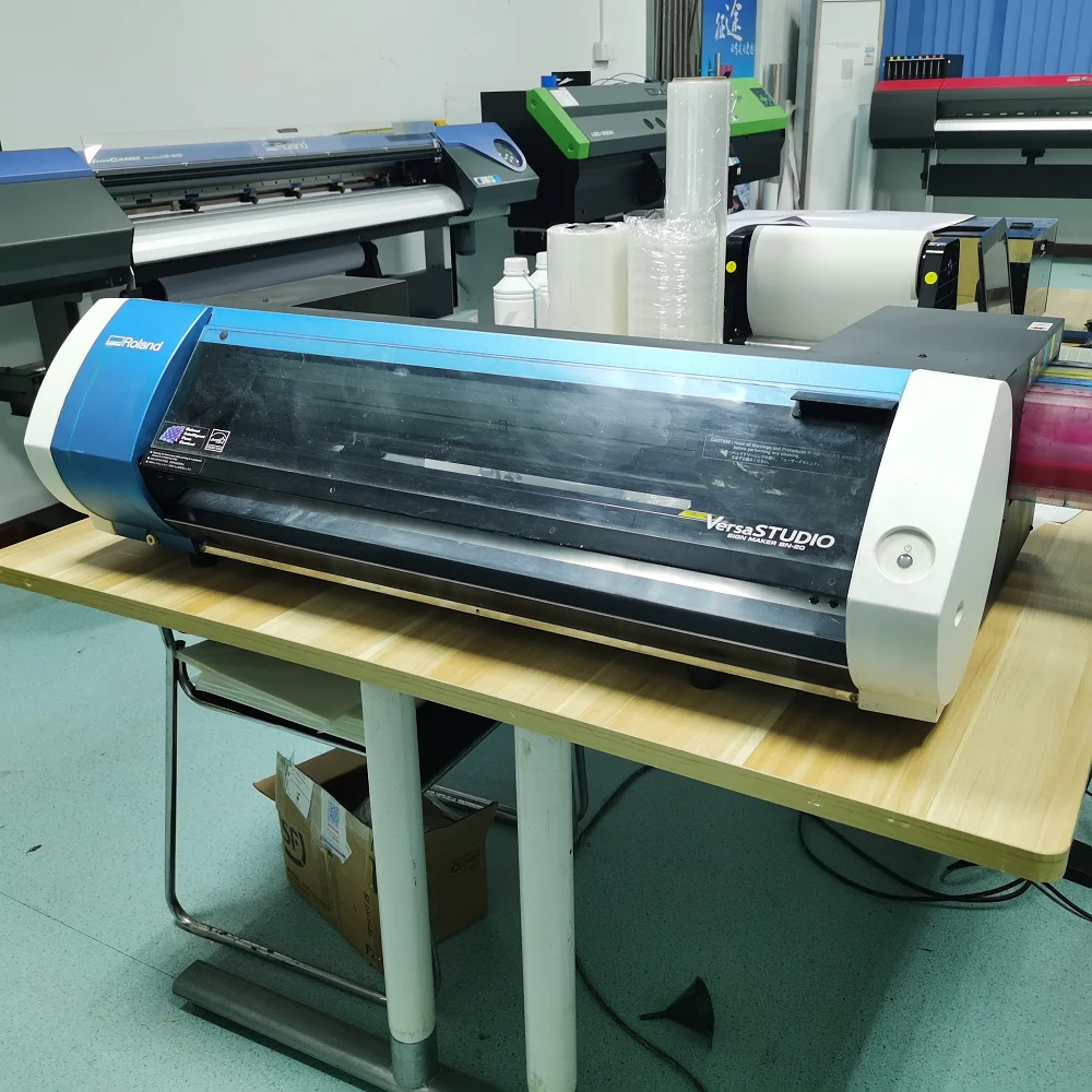 Print Cut Printer  Roland Second Hand BN20 Printer 0.6 Meter Printing Size For Home Use