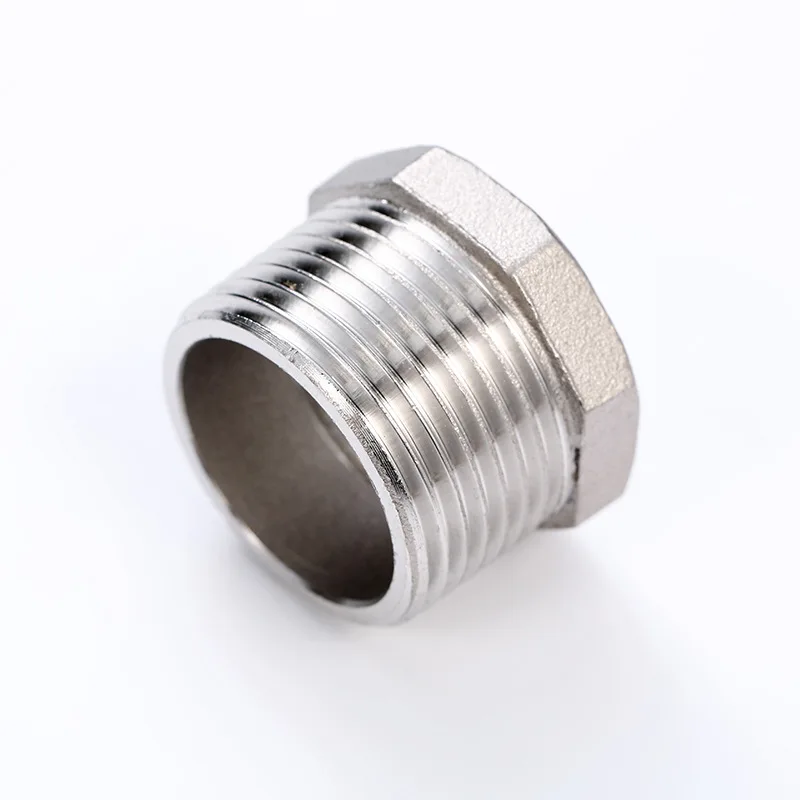 Stainless Steel Pipe Fitting Hex Bushing 1' BSP Male x 3/4' BSP Female Reducing Bush