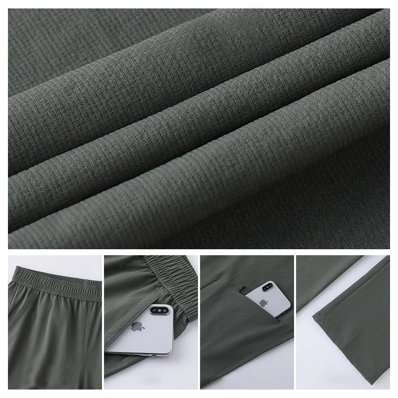 Sport Lightweight Slim Jogger Athletic Trousers Outdoor Track Pants