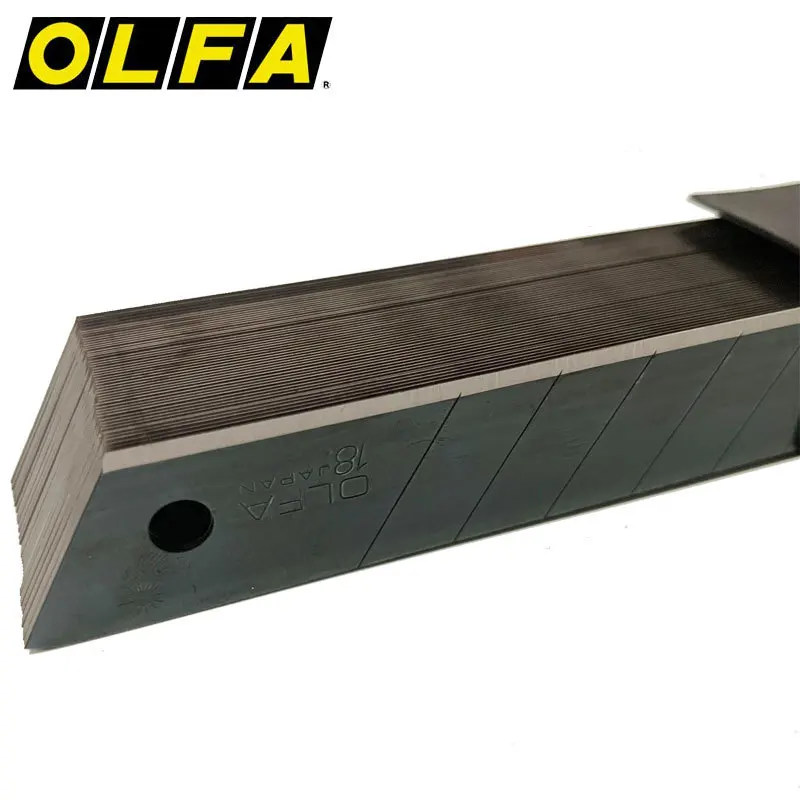 OLFA Blade Black Type 18mm LBB-50 alloy steel industrial blade durable heavy-duty blade