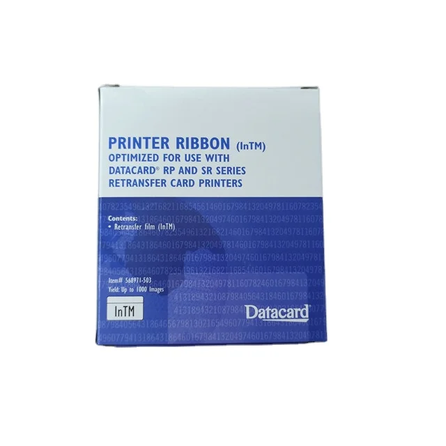 Datacard 568971-503 Retransfer Film Use With 568971-001 Compatible For Datacard SR200 RP90 ID Card Printers