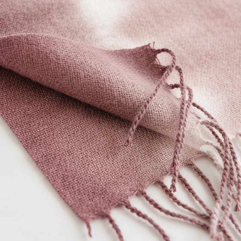 2023 new tassel scarf women warm candy solid color turkish cashmere pashmina shawl scarf