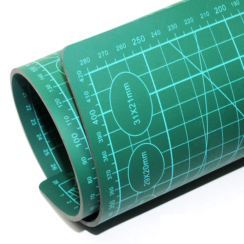 A3 A4 A5 PVC Cutting Mat Patchwork Cut Pad Sewing Manual DIY Knife Engraving Leather Cutting Board Single Side Underlay