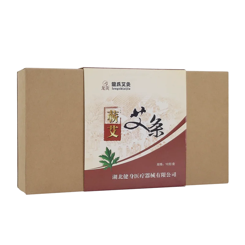 Wholesale High Quality Warm Moxibustion Pure Moxa Sticks Handmade Moxa Rolls