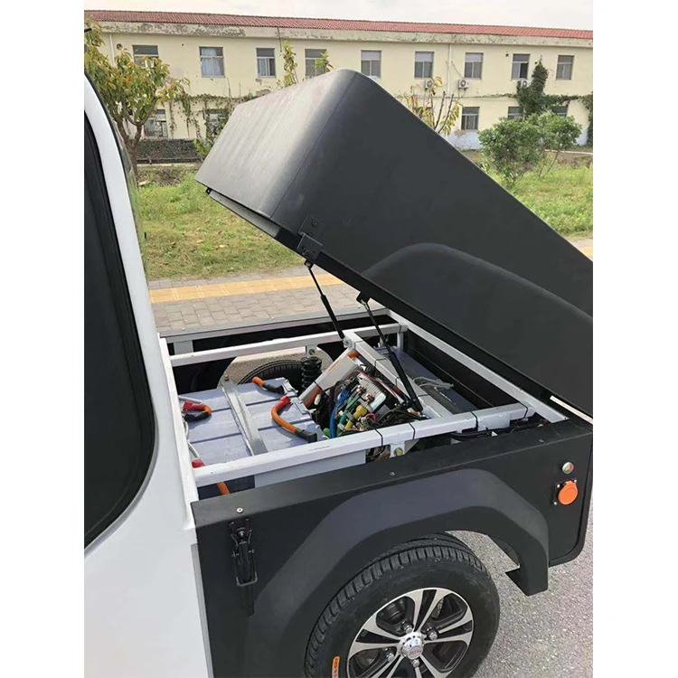 
China high quality mini 2 seat 4 wheel drive electric cargo vehicle pickup truck 