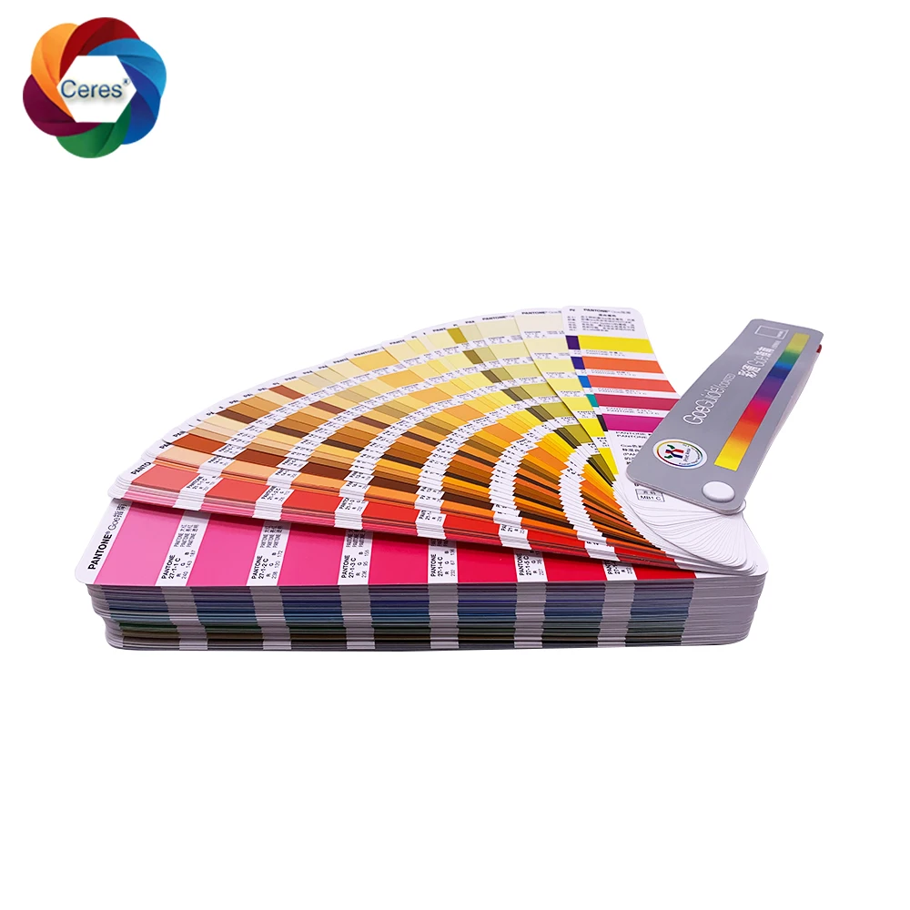 Print Area Ceres GOE  Wholesale pantone color shade card for fabric