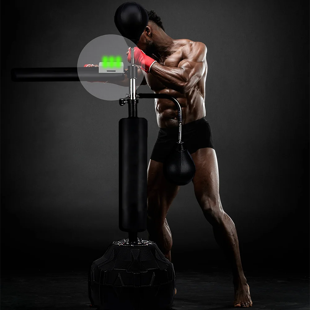 Smart Spin Pole Boxing Ball Reaction Target Rotating Vertical Stick Target