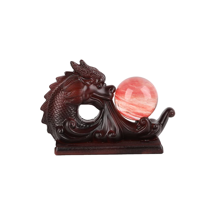 Wholesale  Wood Display Stand Base For Crystal Ball Sphere Resin Dragon Turtle Base ball base Holder Home Decor Sphere stand
