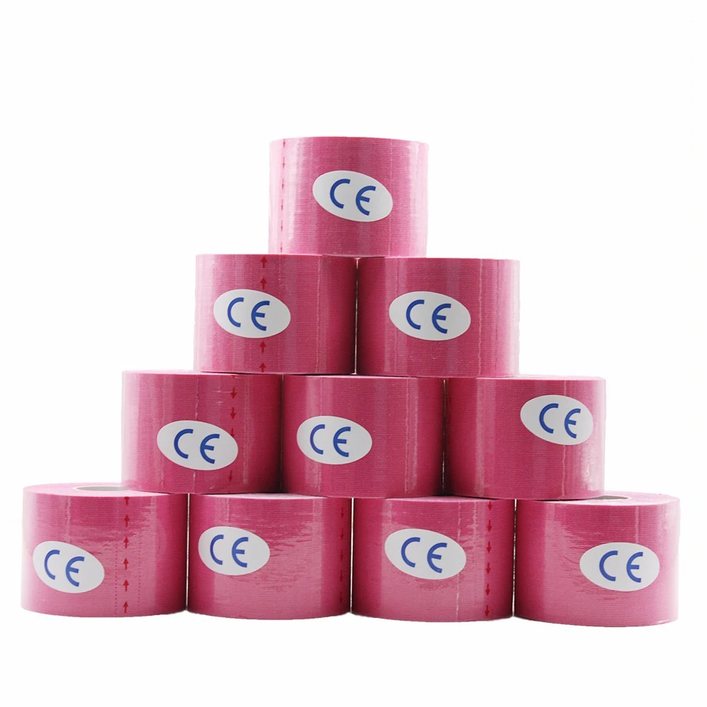 Customized High Quality CE Elastic Breathable  Tape Tape Kinesiology Sport