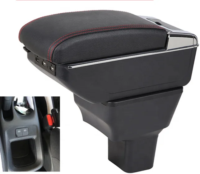 2022 Japan Car Interior Center Console Storage Box Armrest Car-Styling Decoration Accessories Parts for Nissan Almera/Sunny/Kick