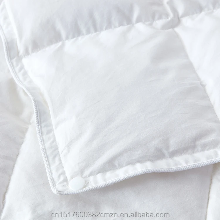 Luxury High Quality 90% White Goose Down Twisted Duvet Quilt Comforter Edredones