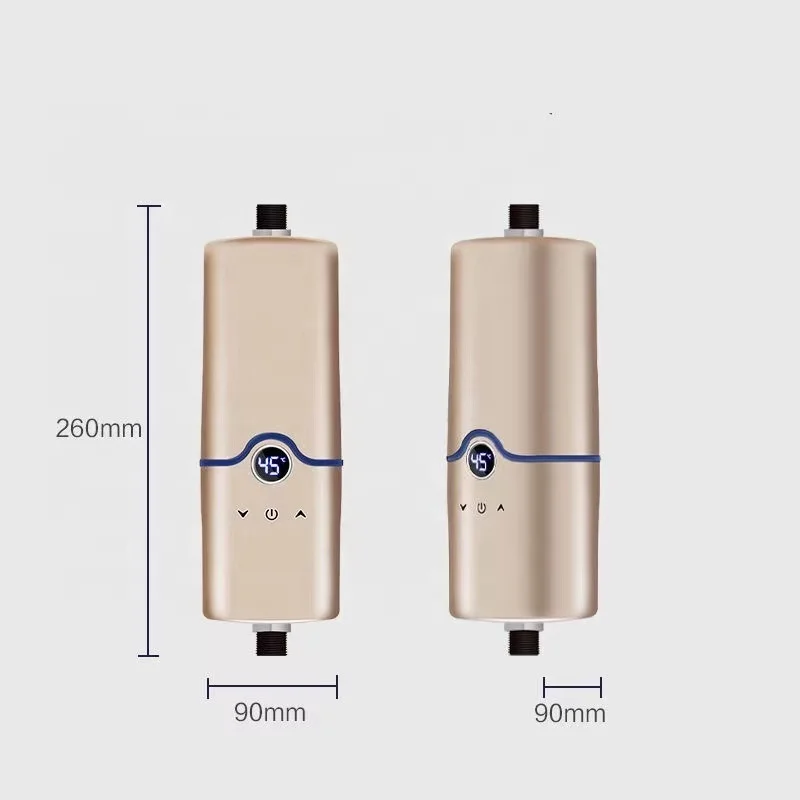Высококачественный 5.5KW мини электрический безрезервуарный мгновенный нагреватель для раковины и