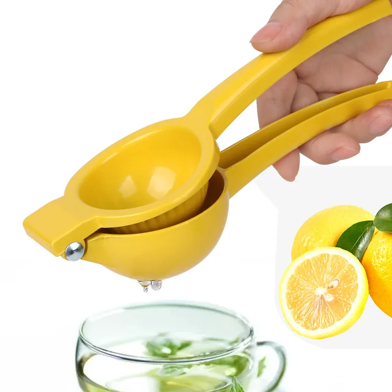 Factory Supply Manual Metal Juicer Lightweight Aluminum Steel Fruit and Vegetable Squeezer for Easy Use