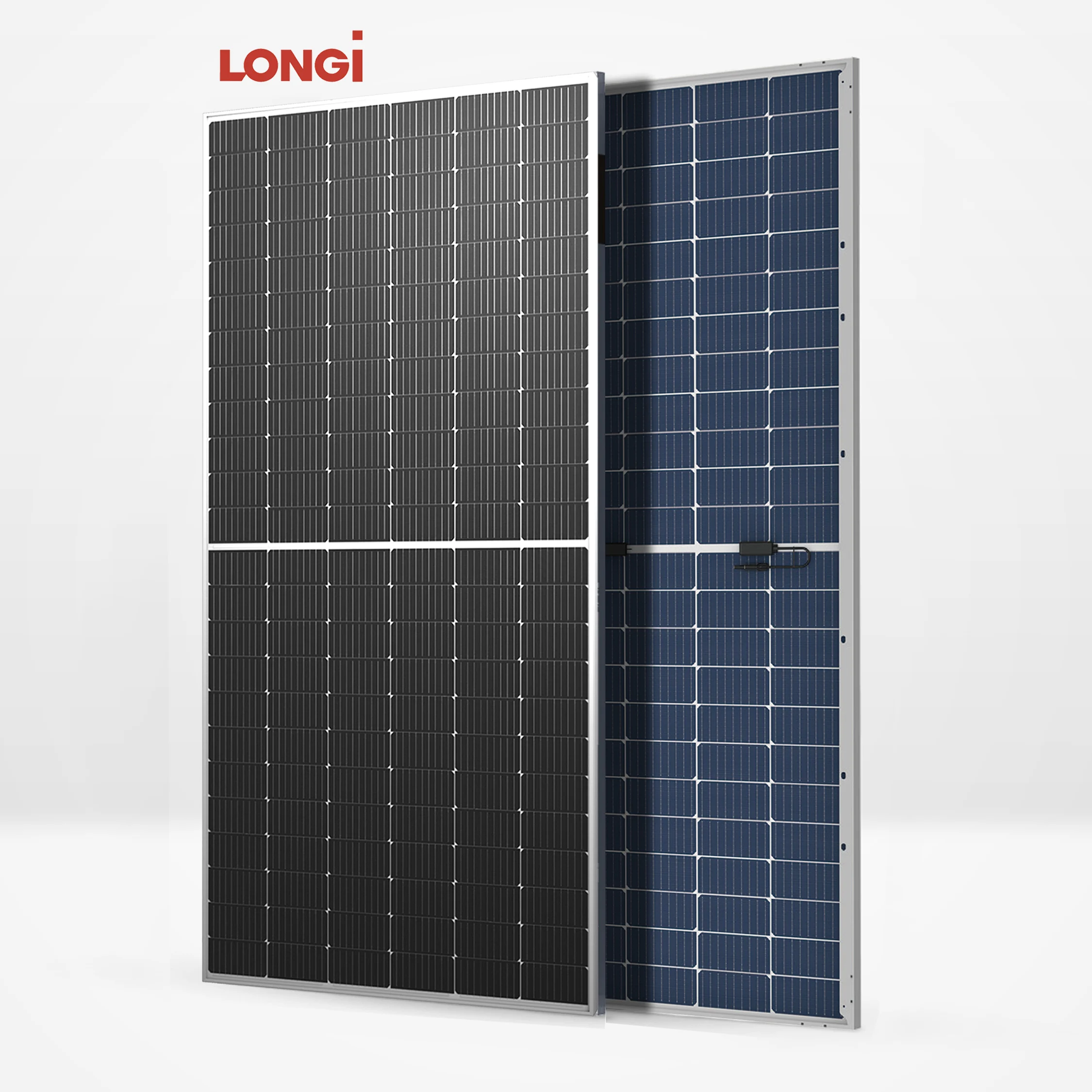  Лучшая цена LONGi солнечных панелей 144 клетки двусторонние батарей 520w 525w 530w 535w 540w рамка фотогальванического