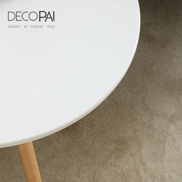 Nordic tea table furniture modern creative small round tea bedside table sofa corner table