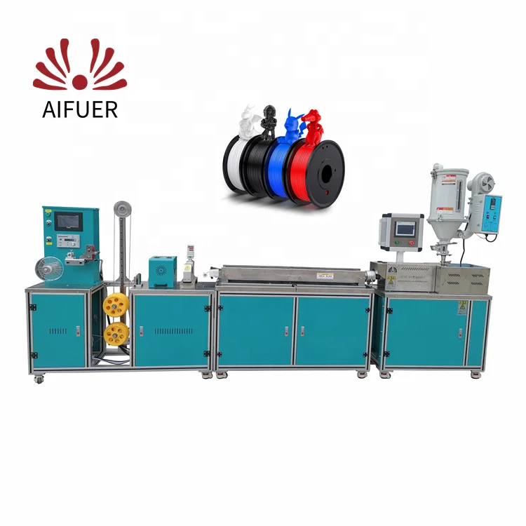 3d mini filament machine line 3d filament extruder pla peek extruding plastic