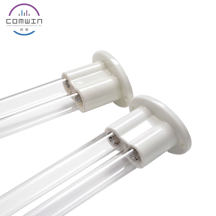 U-образная uvc Стерильная лампа uvc germicid light 429 мм 75 Вт УФ-лампы кварцевая трубка для очистки воздуха HVAC