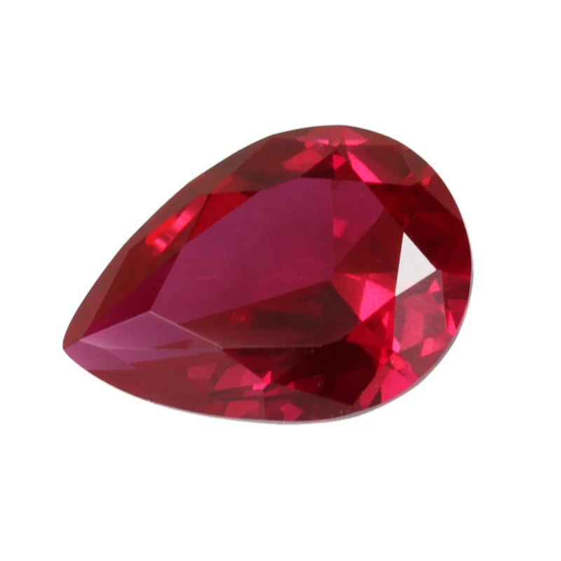 Top QualityLab Grown Ruby Cut Loose  1 Carat White DHL Jewelry Rich Fedex Fire Polish Decorations