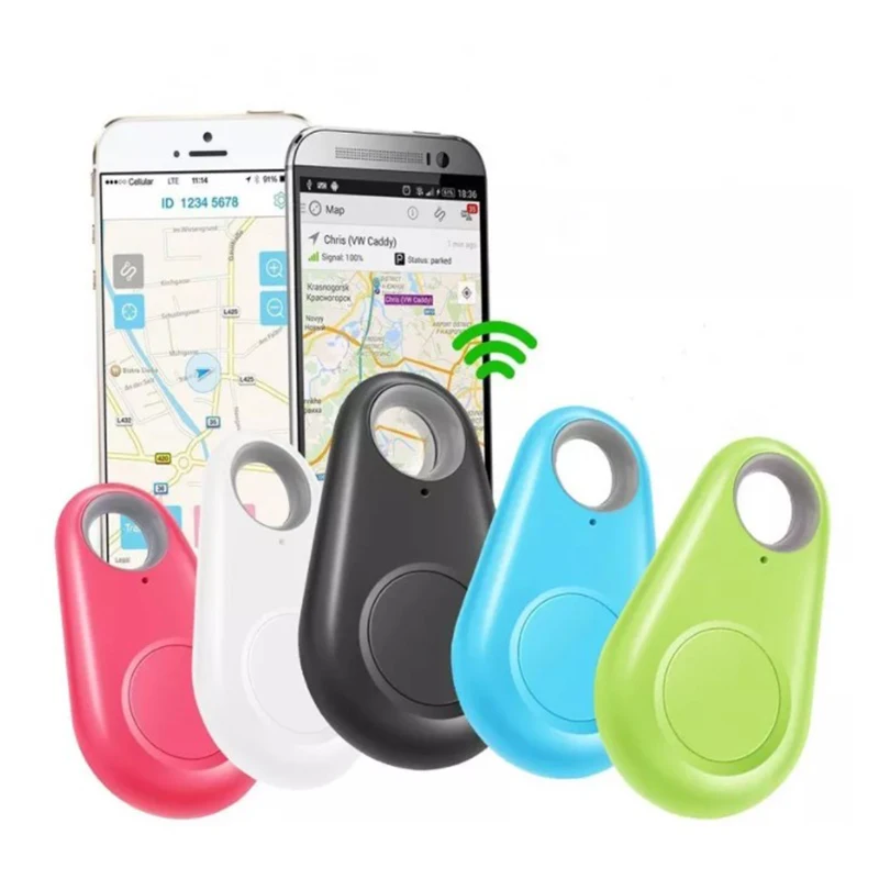 Mini Bluetooth Tag Anti-lost Tracker Key Finder Cat Dog Kids Pet Child Bag Wallet Tracker GPS Locator Alarm with customize logo