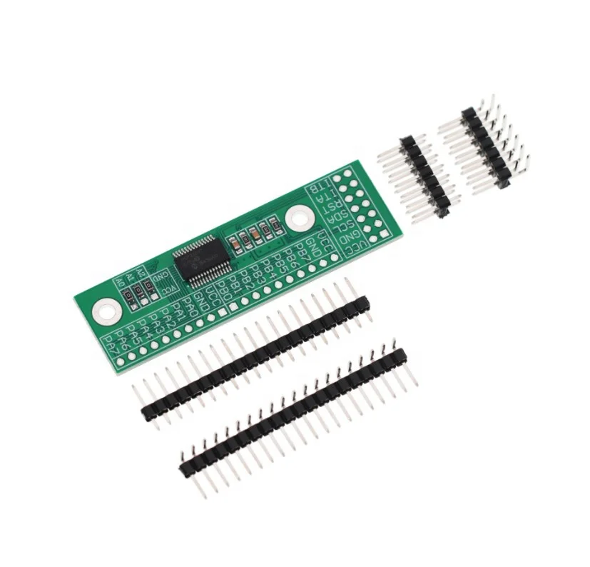 Новый и оригинальный I2C интерфейс 16-канальный ввода/вывода Модуль расширения межсоединений интегральных схем ввода и вывода ЖК-дисплея с MCP23017-E/SS BOM поиска