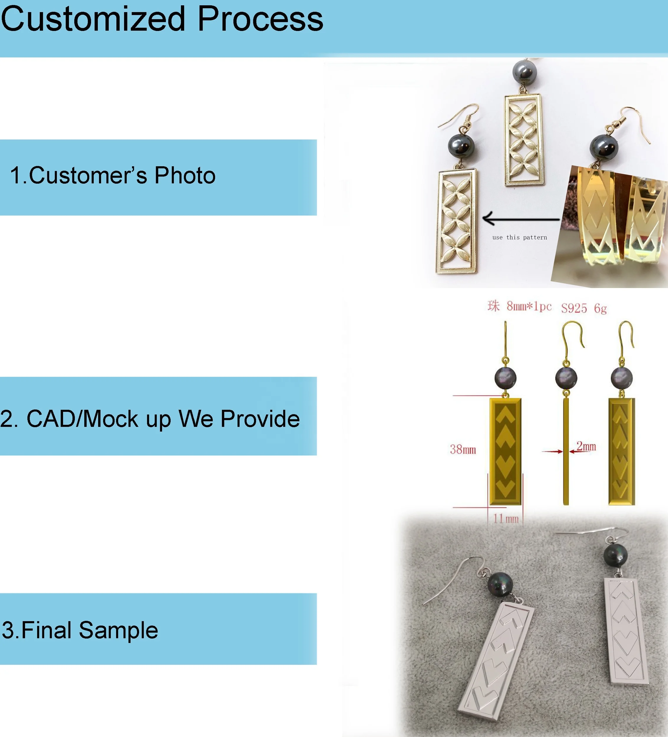 Trendy 925 Silver Sterling Garnet Chandelier Earrings 18K Gold Plated Chandelier Earrings