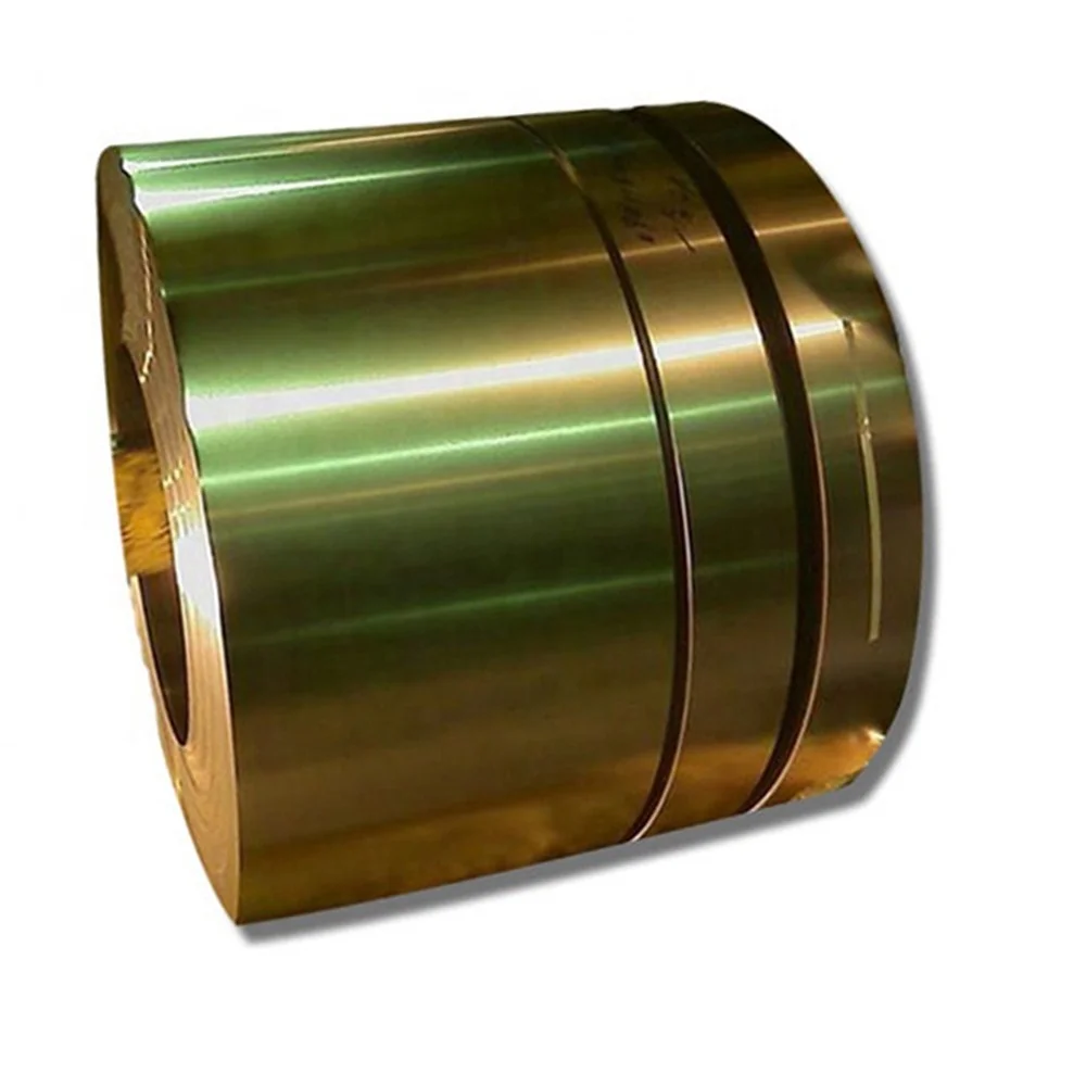 Golden Lacquered Tin Plated CA Finished Printed Tinplate Steel Coil