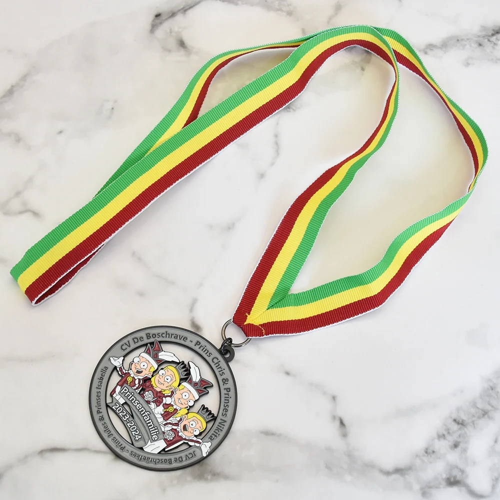 Manufacturer custom logo medal zinc alloy metal sports game running race finisher award medals