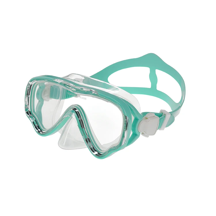 Beach Frameless Diving Mask Hot Sale in China, Easy to Wear High Quality Silicone Diving Goggles Adult Scuba Diving Mask Fashion