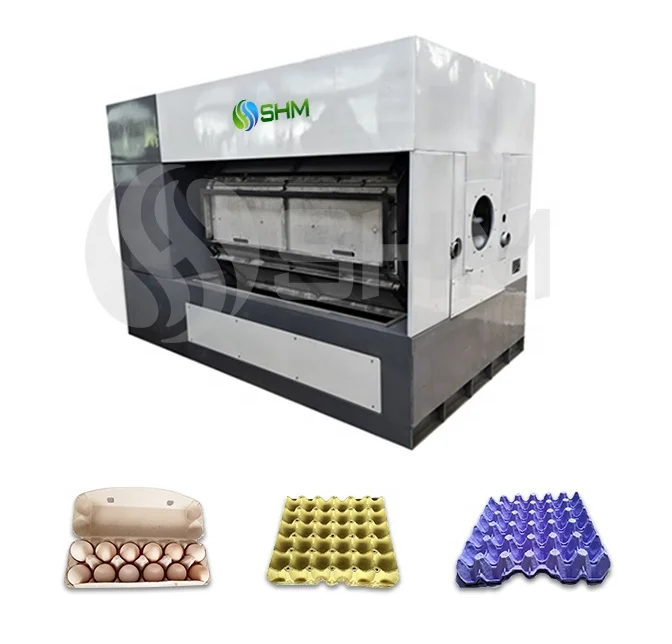 Automatic Recycling Waste Pulp Molding Egg Tray Production Line Egg Comb Making Machine