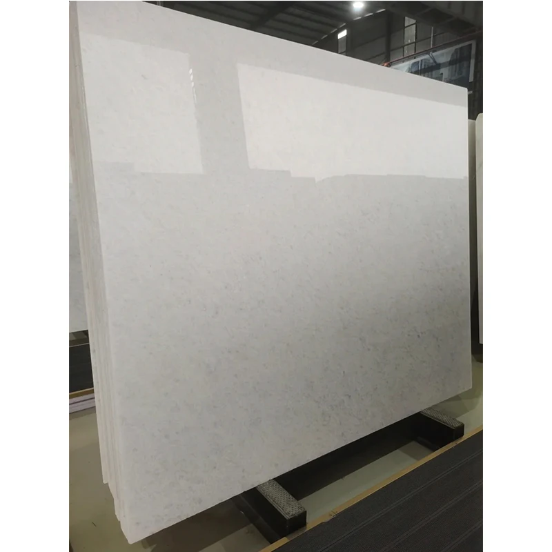 Vietnam Crystal White Marble Pure White Nature Stone Fine Flower Cut to Size Marble Slab Wholesaler Factory Directly Price