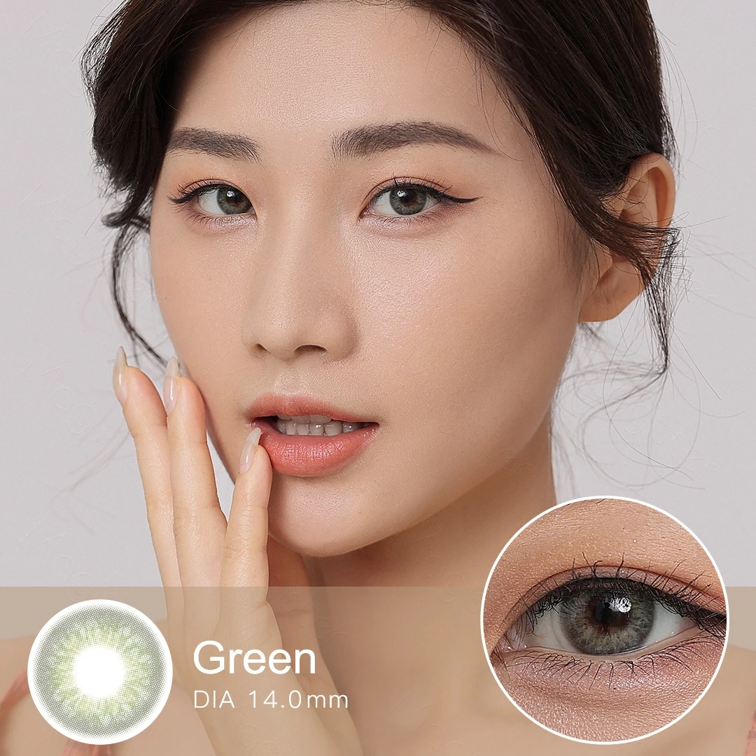 Gleam 6 Colors contact lenses Contacts soft lens  lentes de contacto for eye cosmetic color Magister contact lens