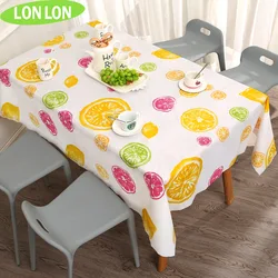 2021 Wholesale Round Rectangular Geometric patterns Water oil-proof Of Table Cloth Jacquard Buffalo Plaid Tablecloth For Home