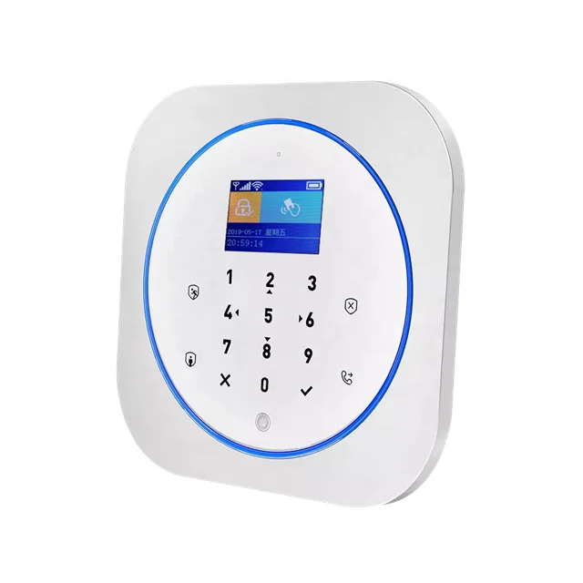 Беспроводная GSM умная сигнализация с 1,8 дюймов TFT цветной экран Android/iOS мобильное приложение smart Life