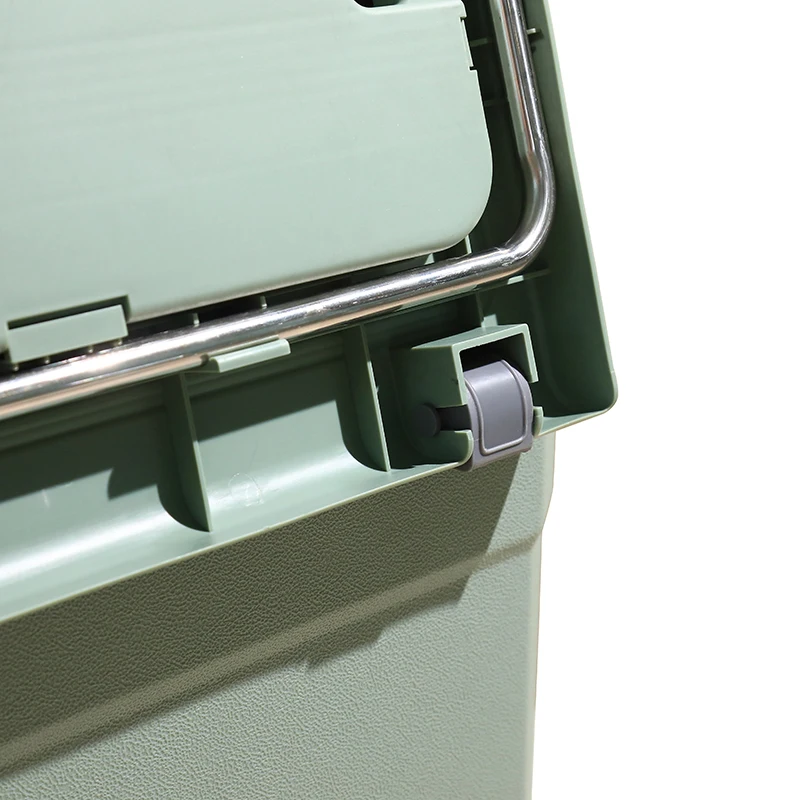 Compact Outdoor Cooler box Set: 32L with Table, Chairs, and Wheels for Picnic Adventures