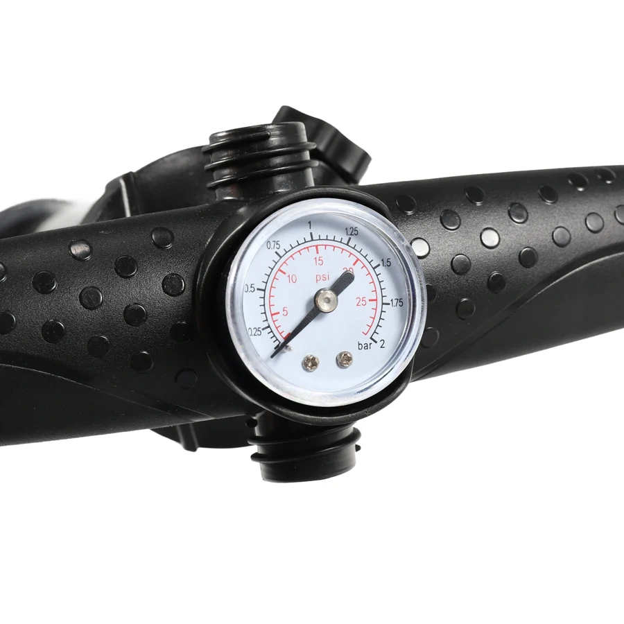 High pressure Quick-Fill Design Dual-Action manual hand air pump for inflatable surfboard