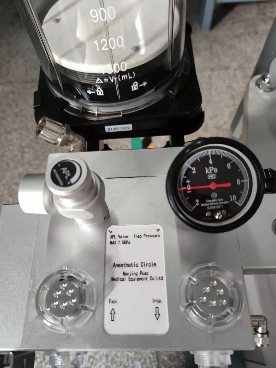 JINLING-01 anesthesia machine, simple anesthesia machine