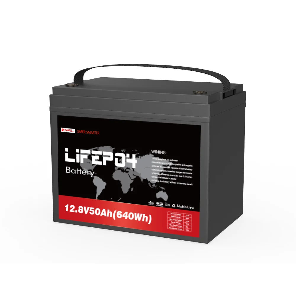 ВЧ-кислотная батарея для лодок с глубоким циклом литий-ионная Lifepo4 12 В 24 100Ah 200ah 300Ah 400Ah