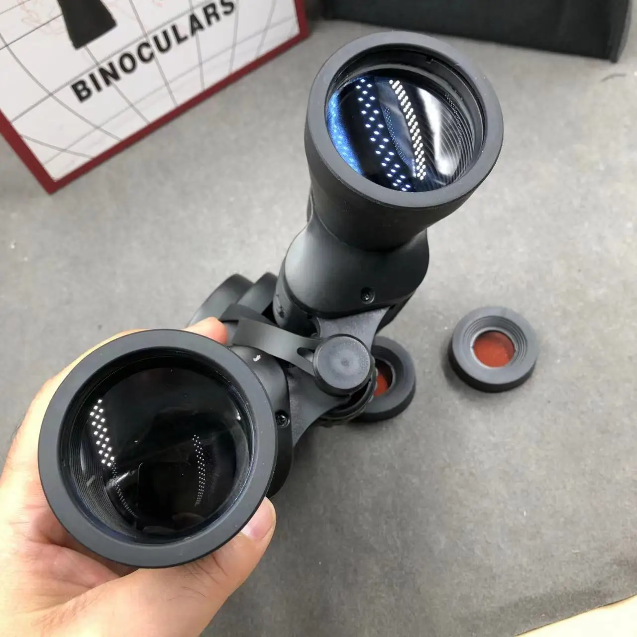 50x большой телескоп набор бинокль HD для охоты на открытом воздухе spyglass оптический